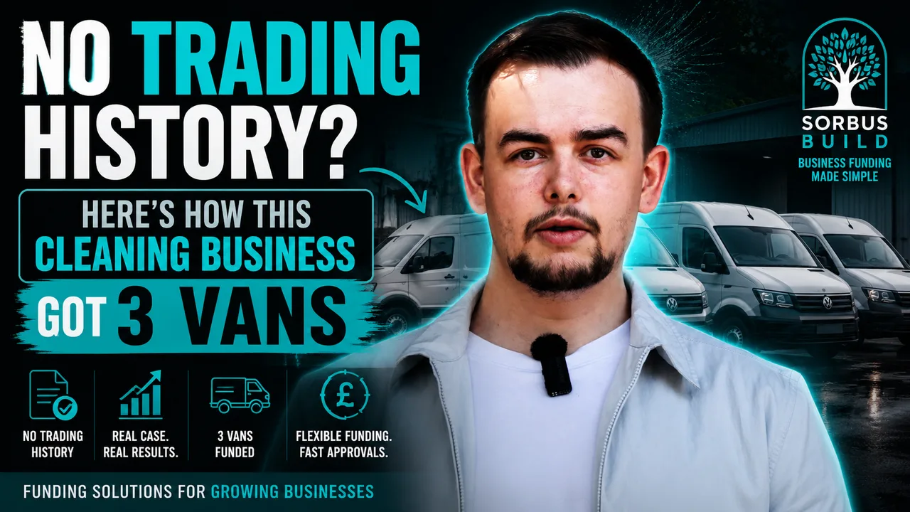 No Trading History? Here's How This Cleaning Business Got 3 Vans
